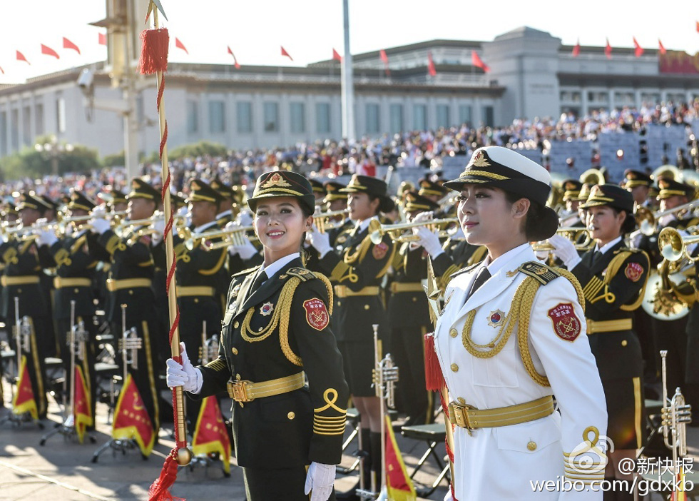 【奇遇】鏡頭內(nèi)外：中國人民解放軍儀仗隊女兵方隊與信念的凝結(jié)